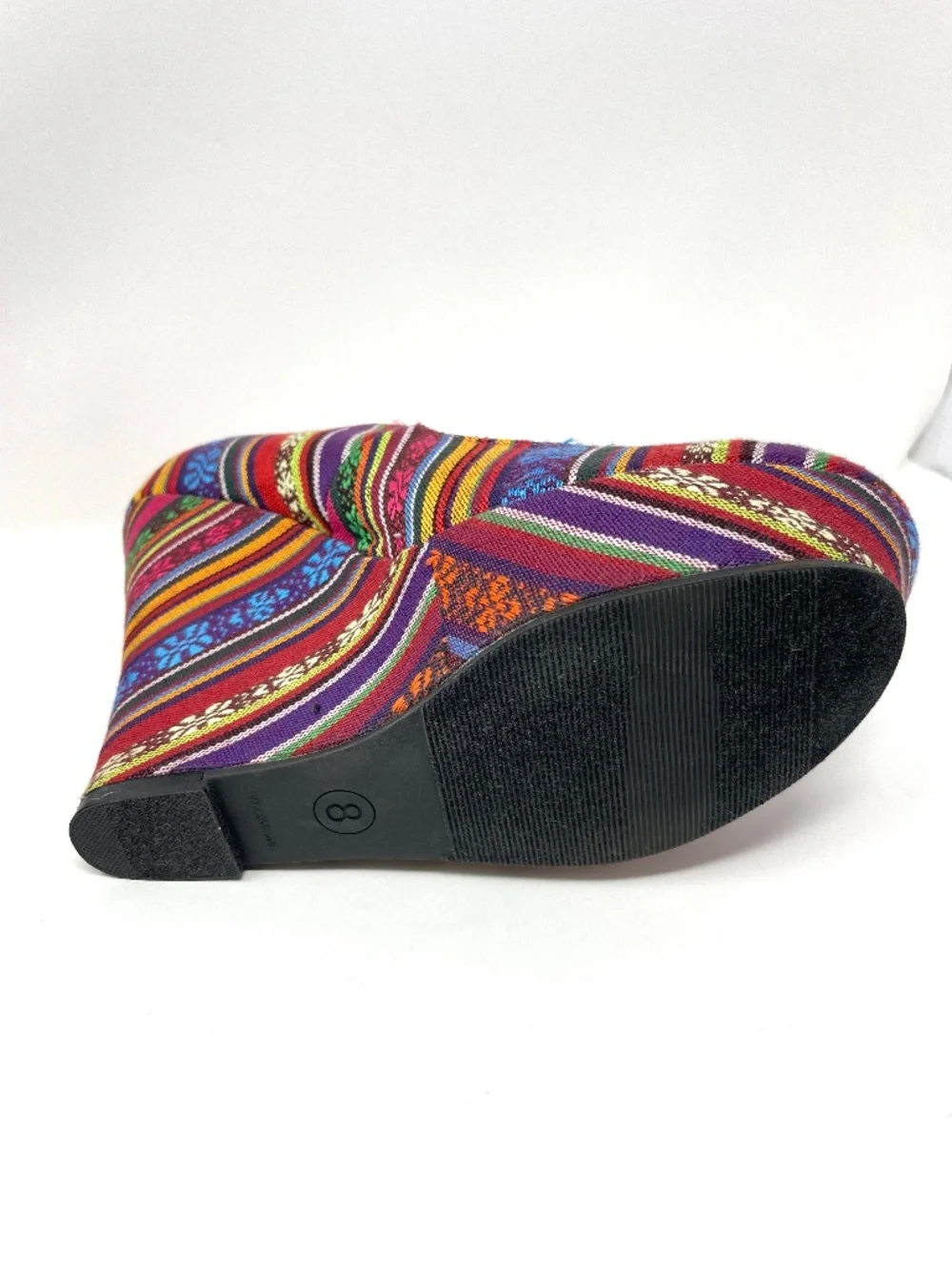 Mossimo Aztec Tribal Wedge Platform Pumps U.S. Size 8
